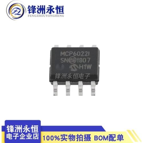 10pcs/lot MCP6022-I/SN SOP-8 MCP6022-I SOP MCP6022 new original
