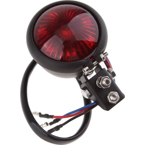 12V Motorcycle LED Brake Stop Rear Tail Light for Chopper Bobber
