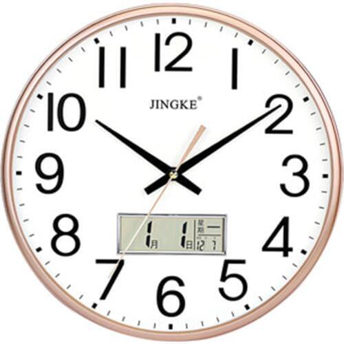 3D Led Wall Clock Modern Digital Wall Clock Led Silence Kitchen Nordic Design Large Electronic Watch Home Decoration Rock N Roll