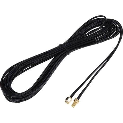 8M RG174 SMA Male to SMA Female Antenna Extension WiFi Router Cable Adapter