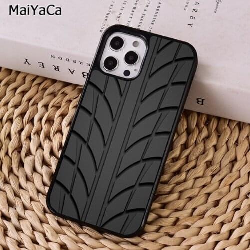 MaiYaCa Tire Tread Tyre Track Phone Case For iphone 11 12 mini Pro X XR XS MAX 6S 7 8 Plus 5S SE 2020 Cover coque Shell