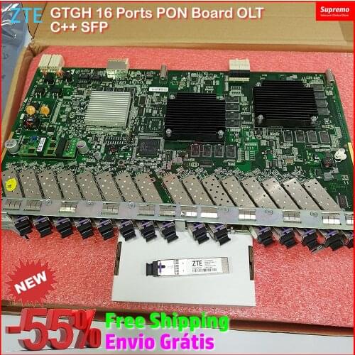 GTGH 16 ports GPON board GTGH with 16 C++ SFP for ZTE OLT C320 C300 GTGHG GTGHK