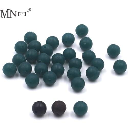 MNFT Wholesale 300Pcs Rubber Shock Beads Carp Fishing Rig Helicopter Carp Fishing Terminal Tackle Stop Accessories