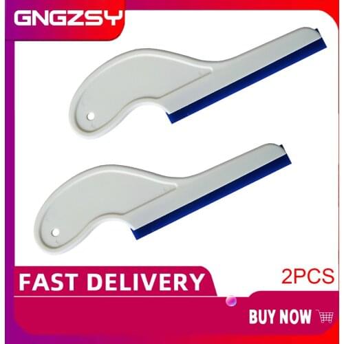 CNGZSY Multifunctional Convenient Window Cleaner Car Cleaning Glass Washing Water Wiper Rubber Blade Shower Screen Scraper 2B16