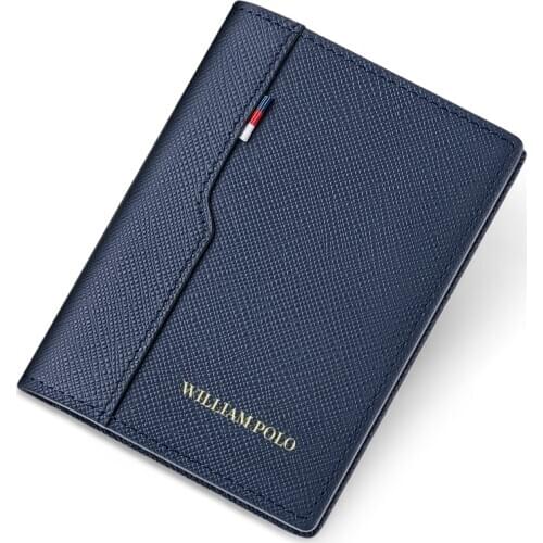 Leather Case Ultra-Thin Wallet Men Leather Mini Wallet Short Vertical Style Mens Wallet Card Holdert Coin Purse Portable Wallet