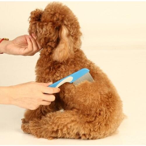 Dogs Brush Grooming Pet Hair Comb Pets Professional Long Pin Dense Teeth Dog Supplies