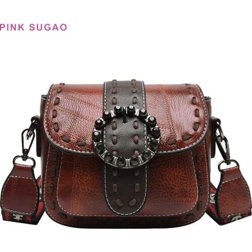 Pink Sugao luxury handbags women bags designer women shoulder bag designer crossbody bag for women leather purses handbags New