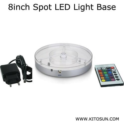 4pcs/lot ) Wedding centerpieces 8inch LED Vase Light Base for happy Party Decoration ,Remote Control and Rechargeable