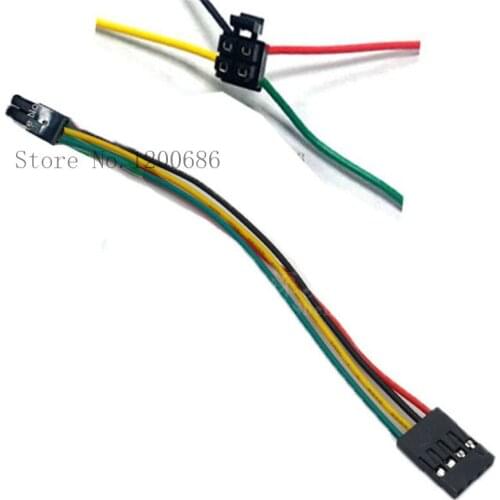 4PIN 20AWG 20CM Micro-Fit 3.0 43025 Molex 3.0 430200400 DuPont 4 pin 2*2pin 4p to 1 x 4 pin IDC 2.54mm female wire harness