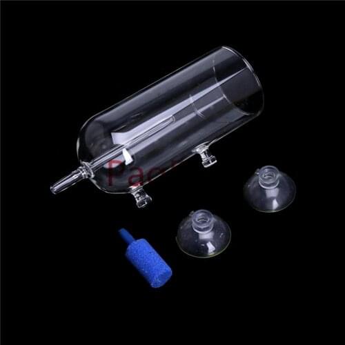 Aquarium Air Bubbler Glass Cup Stop Bubble Sputtering Protector Fish Tank Dissolved Oxygen Air Stone Bubble Stopper