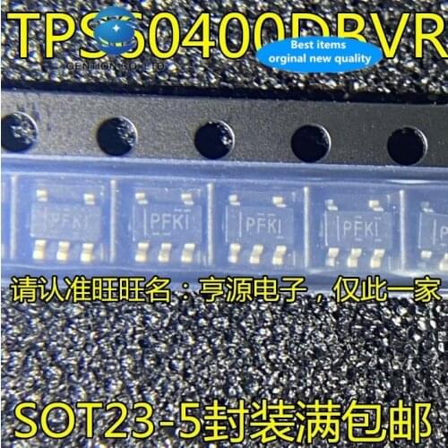 30 PCS 100% new and orginal real stock TPS60400 TPS60400DBVR TPS60400DBVT silk-screen PFKI stabilizer chips