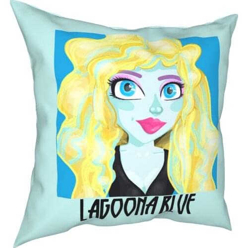 Lagoona Blue Polaroid Monster High Pillowcase Soft Polyester Cushion Cover Decorative Pillow Case Cover Home 40X40cm