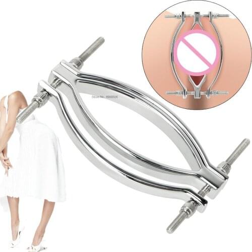Adult Games Sex Toy For Women bdsm bondage Clitoris Stimulator Teasing G-spot Massage Stainless Steel Labia Clip Clitoris Clamps