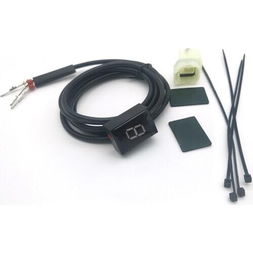 Motorcycle Gear Indicator 1-6 Level Red LED for honda EFI CB500 CBR500RR CB650F CBR650F CB400F