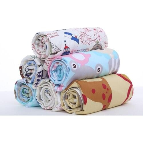 Reusable Baby 3-layer Changing Mat Cover Baby Waterproof Urine-isolating Diaper Mattress Newborn Changing Pad 60x90cm