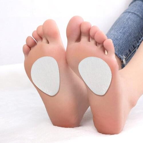 5Pairs Metatarsal Foot Pads Forefoot Support Pads Cushion For Pain Thick Wool Felf Ball Of Foot Soft Insoles