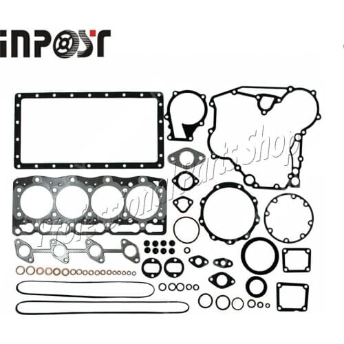 Full Gasket Set For Kubota V1505 V1505-E V1505-T Engine Tractor 16285-99352