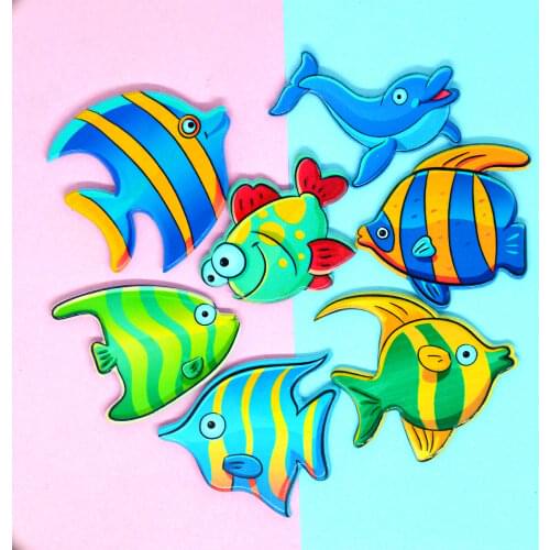 Resin Flat Back Marine Tropical Fish Cabochon Embellishments DIY Scrapbooking Accessories Hair Clip Decorations