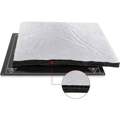 3D Printer Heat insulation cotton 200/220/310mm heatbed sticker foil self-adhesive insulation cotton for Ender 3 Pro Ender 5