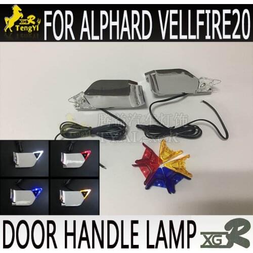 XGR door handle bowl lamp atmosphere light for alphard vellfire 20series accessory