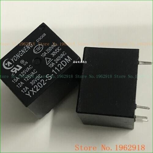 YX202-S-112DM 12VDC 4 15A T73