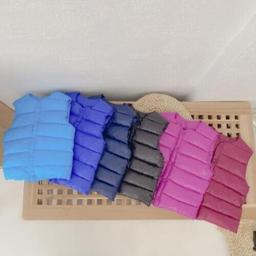 2020 Spring Autumn Winter Baby Toddler Waistcoat Boy Girl Winter Jacket Coat Boys Girls Vest Kids Vest Cotton Children Outerwear