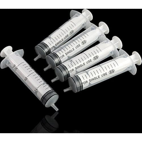30ml Plastic Disposable Industrial Hydroponics Analyze Measuring Nutrient Syringes 50pcs Disposable syringes Plastic Syringe