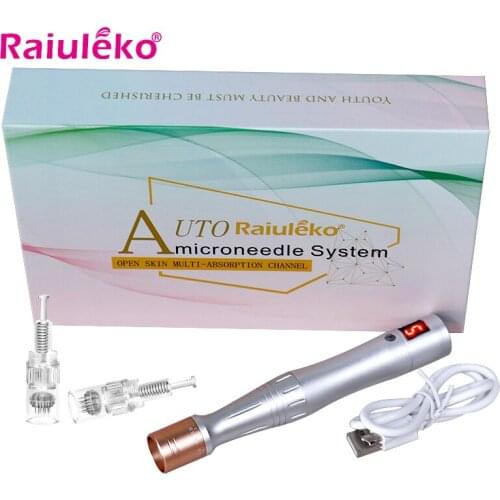Ultima Electric Derma Tools Auto Micro Needling Pen Best Quality Micro Rolling MYM Stamp Therapy Exfoliate Shrink Pores Device