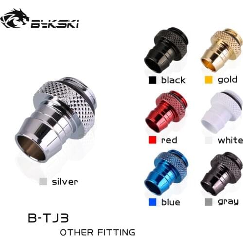 Bykski 3 three point pagoda head G1 / 4 thread water cooling hose joint split water cooling and cooling accessories