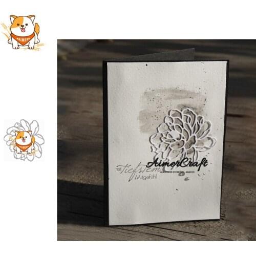 Flower Plant Metal Cutting Dies Scrapbooking Stencil For DIY Paper Card Decorative Embossing Die Cut Craft Dies New 2019