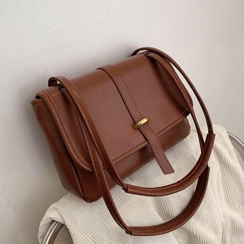 Design High-end Women Bag 2021 New Fashion Western-style Messenger Bag Shoulder Bag Underarm Bag Dual-use Bag Width: 25cm