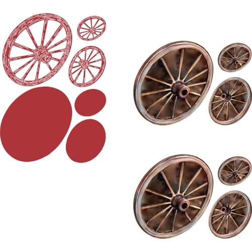 Summer Spoke Metal Cutting Dies for DIY Scrapbooking Crafts Dies Cut Stencils Maker Photo Album Template Handmade 2021 NEW