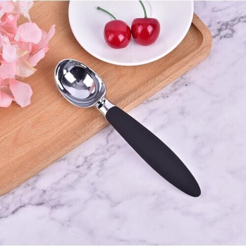 Ice Cream Scoops Stacks Creative Kitchen Gadget 304 Steel Digging Ball Spoon Ice Cream Dessert Spoon For Home Restaura