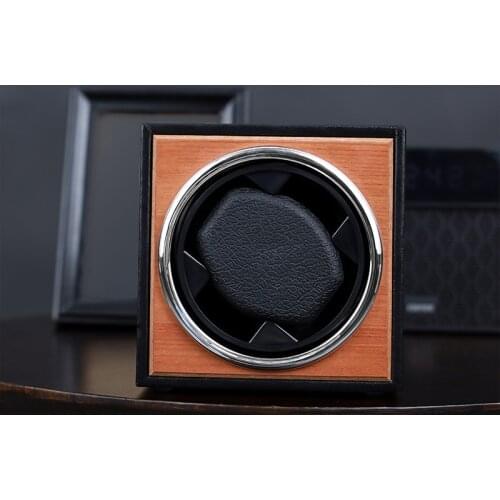 Mini Watch Winder Case Display Black Mechanical Watch Winding Box USB Power Supply Motor Shaker Jewelry Storage Organizer Tool