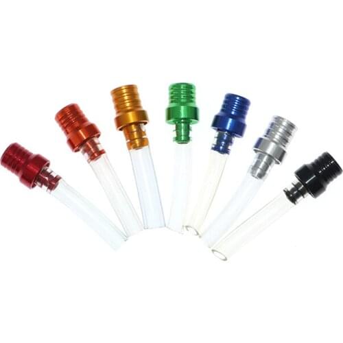 Motocross Bike Atv Quad Dirt Cap 2 Way Motorcycle Fuel Tank Respirator Hose Vent Tubes 1pc