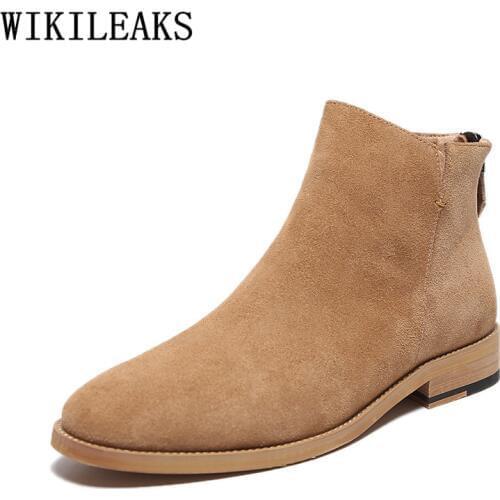 Ankle Boots Men Chelsea Boots Men Desert Boots For Men Buty Męskie Zimowe Zapatos De Hombre Chaussure Homme Botas Hombre Sapatos