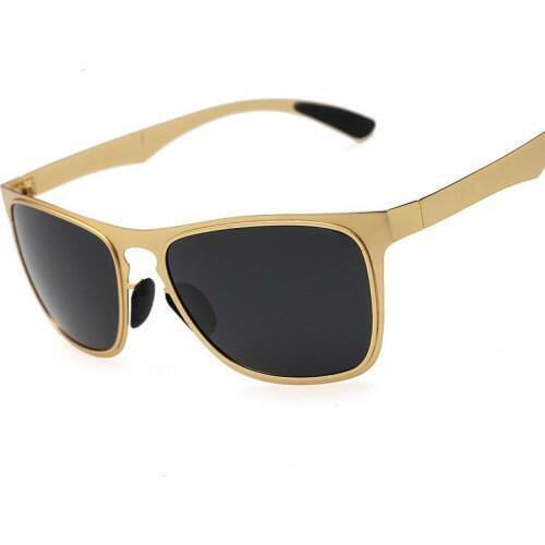 Viodream Stainless Steel Mens Polarized Mirror Sun Glasses Male Driving Fishin g Out door Eyewears Accessories Sunglasses 2140