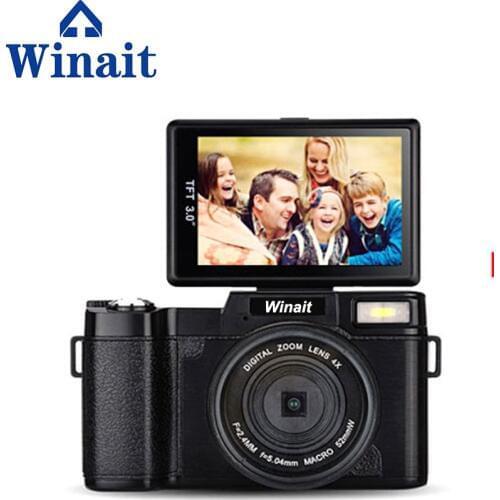 Newest 1080P Full HD Dslr Similar Digital Camera Max 24MP Mini Camera With 3.0 Inch Display Changeable Lens Free shipping
