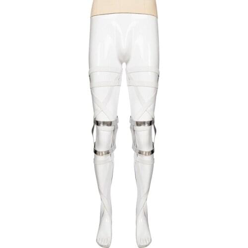 Attack on Titan Scout Legion Puttee Genouillere Cosplay Costume Adult Halloween Leggings Accessories