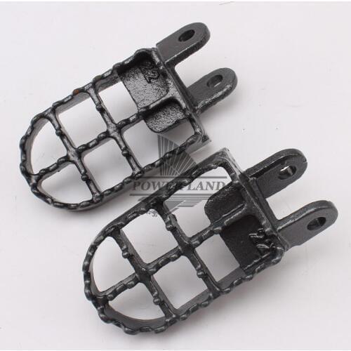 Foot Pegs Pedals for Yamaha TW200 PW50 PW80 Pit Dirt Bike SSR For Kawasaki KLX250 1994-1996 KLX300R 1997-2007 KLX650 1993-1995