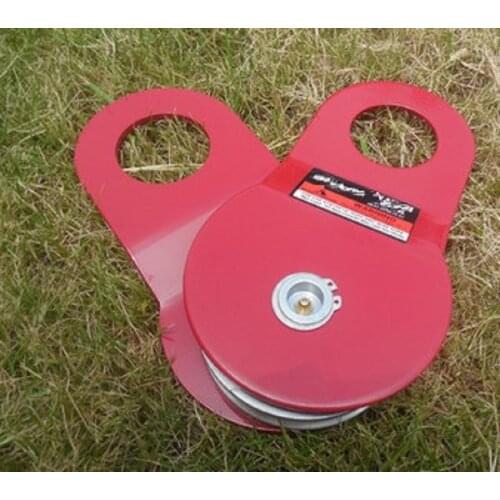 8T-10Ton Off road winch movable pulley sheave snatch block splint vehicle refitting rescue trailer rope winch rope trailer hook