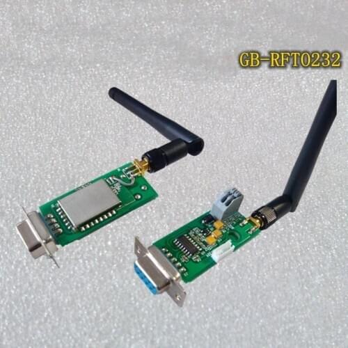 RF TO RS232 Transparent Serial ZigBee Data Transmission Equipment CC2530 / CC2531 Industrial Grade