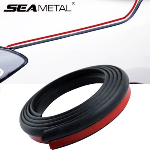Car Hood Sealing Strip 4m Auto Engine Cover Sealant Strips Universal Rubber Seals Trim Reduce Noise Automobile Goods Accessories