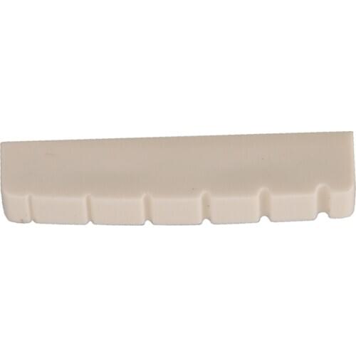 High Quality Left Handed 6 String Acoustic Folk Guitar Saddle Nut Slotted for Luthier Guitar Lover Gift Guitar Accessories