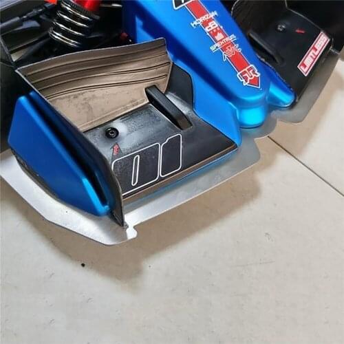 Stainless Steel Front Bumper Guard Plate for ARRMA Limitless Model Cars Accessories