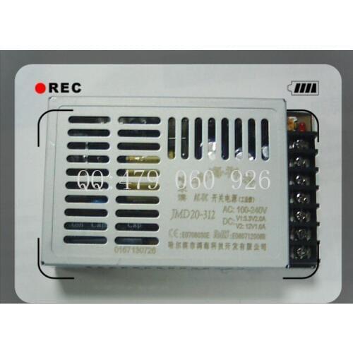 [ZOB] 20W JMD20-312 3.3V2A 12V1A - switching power supply two isolated --5PCS/LOT