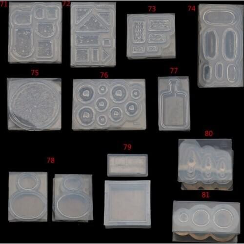 3D Mini Cup Bottle High Heels Bread Pot Pendant Resin Casting Mold Silicone Mold Kit Miniture Food Play Mold Tools X4YA