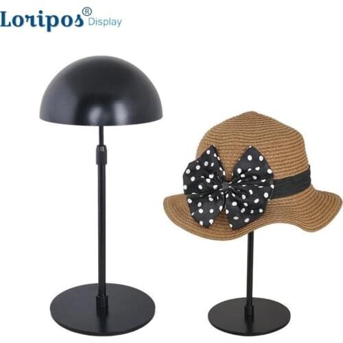 Apparel Accessories Display Props High End Hat Bracket Rack Hat Exhibition Stand Hat Wig Display Rack Table Wig Display Shelf