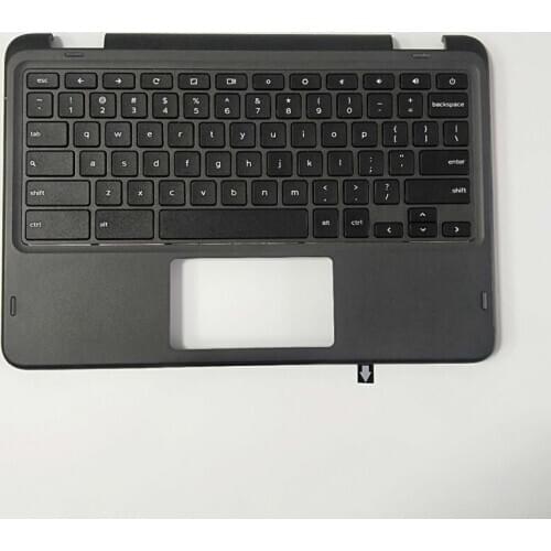 Laptop C case palm rest upper cover keyboard for DELL Chromebook 11 3100 034Y6Y