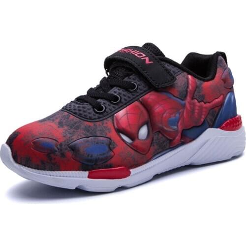 Spiderman 2021 Kids Sneakers fashion Comfortable Casual Shoes Sport Running Shoes Children Shoes Girls Boys Tennis shoes